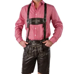 Lederhosen Kunstskinn Brun