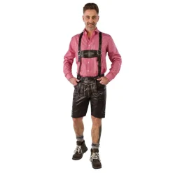 Lederhosen Kunstskinn Brun