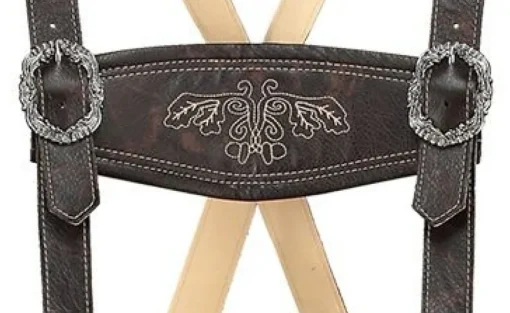 Lederhosen Kunstskinn Brun