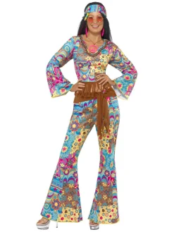 Lekkert Hippie Jente Kostyme