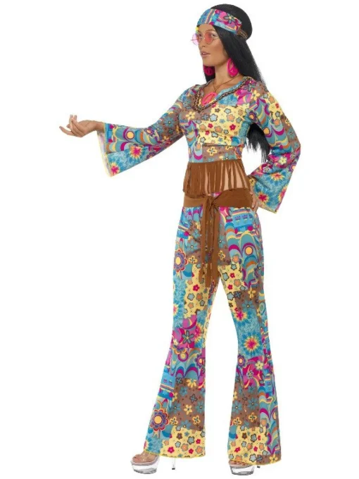 Lekkert Hippie Jente Kostyme