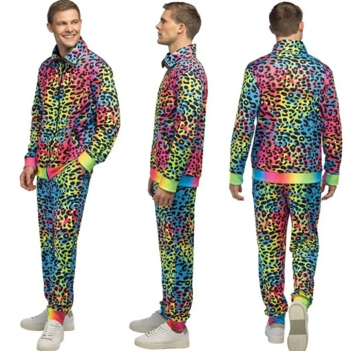 Leopard Art Dude UV Treningsdress Kostyme