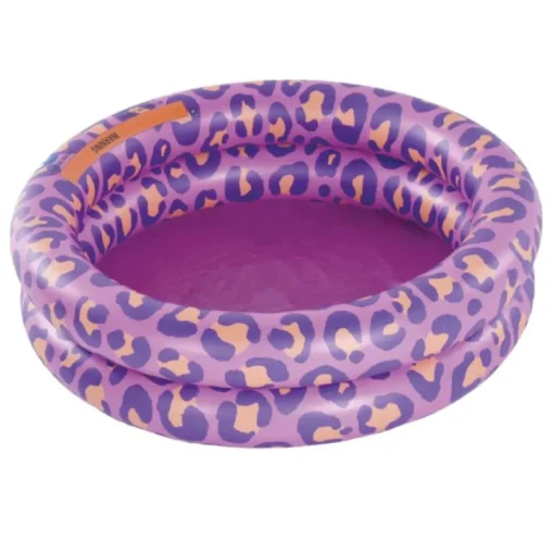 Leopard Baby Badebasseng Lilla