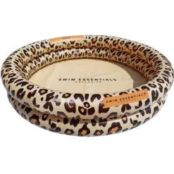 Leopard Baby Badebasseng Beige