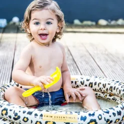 Leopard Baby Badebasseng Beige
