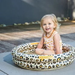 Leopard Baby Badebasseng Beige