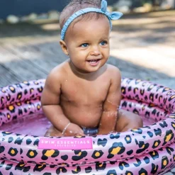 Leopard Baby Badebasseng Rosa
