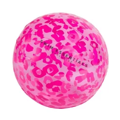 Leopard Badeball Neon Rosa
