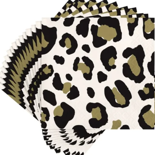Leopard Kaffeservietter