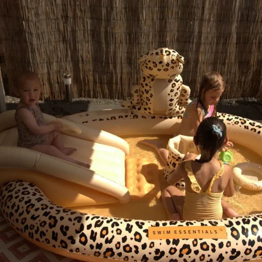 Leopard Lekebasseng Kremfarget
