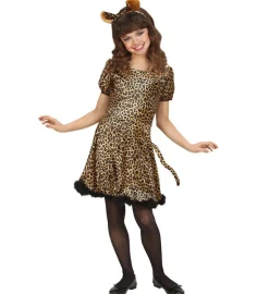 Leopardjente Barnekostyme
