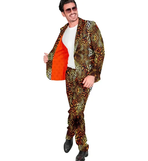 Leopardmønster Jakkesett