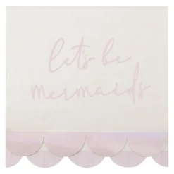 Let's Be Mermaids Servietter