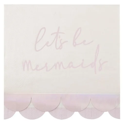Let's Be Mermaids Servietter