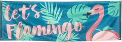 Let's Flamingo Banner