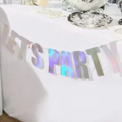 Let's Party Girlander Iriserende