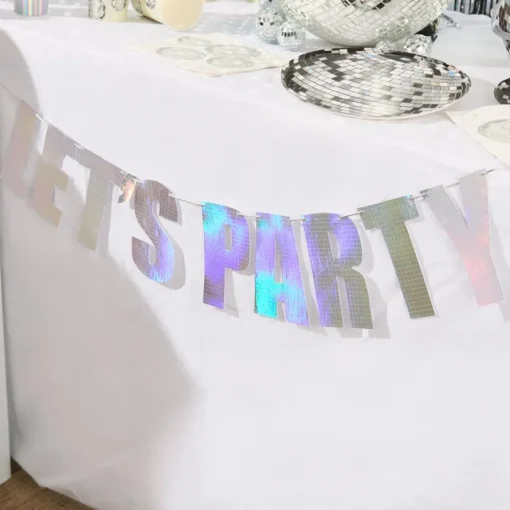 Let's Party Girlander Iriserende