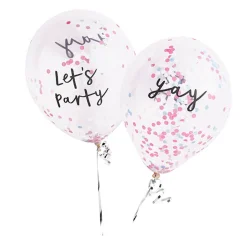 Let's Party Konfetti Ballonger