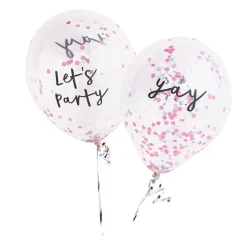 Let's Party Konfetti Ballonger