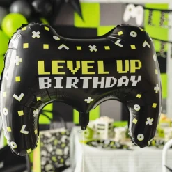 Level Up Birthday Folieballong
