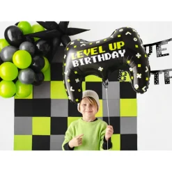 Level Up Birthday Folieballong
