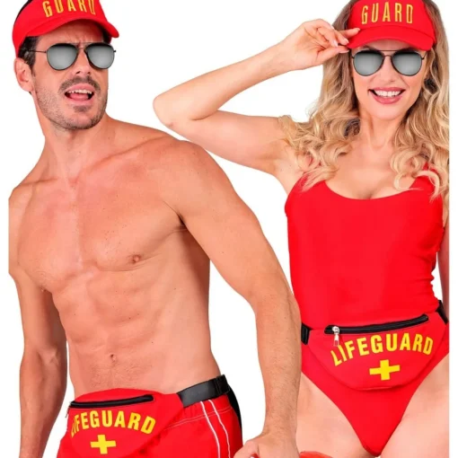 Lifeguard Solskjerm Caps & Rumpetaske