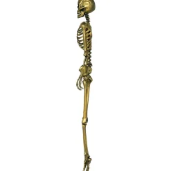 Lifesize Skjelett Gull