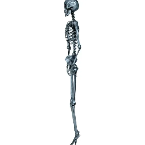 Lifesize Skjelett Sølv