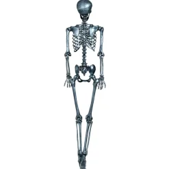 Lifesize Skjelett Sølv