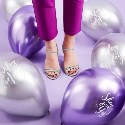 Lilla Bride Squad Ballonger