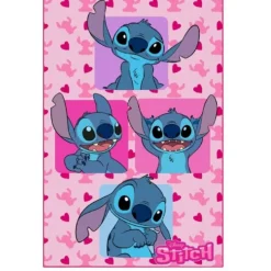 Lilo & Stitch® Hjerte Gulvteppe Lyserosa