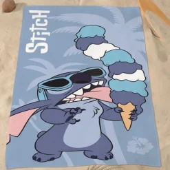 Lilo & Stitch® Isvaffel Strandhåndklæde