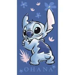 Lilo & Stitch® Ohana Strandhåndklæde Blå