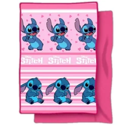 Lilo & Stitch® Sengetæppe Lyserød