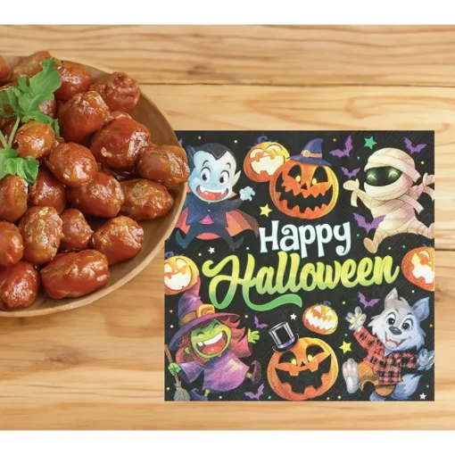 Little Monster Halloween Servietter