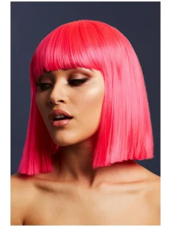 Lola Parykk Neonrosa