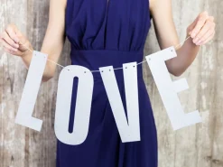 Love Banner Sølv