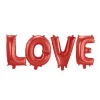 Love Folieballonger Rød