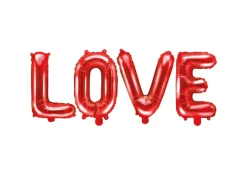 Love Folieballonger Rød