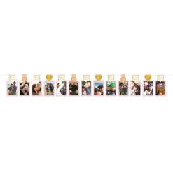 Love Foto Girlander Hvit