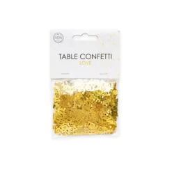 Love Konfetti Gull