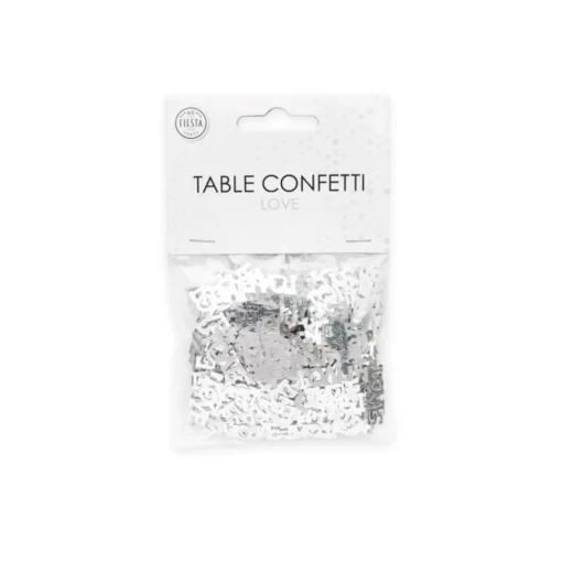 Love Konfetti Sølv