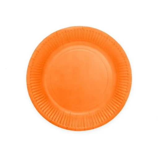 Lunsjtallerkener Oransje