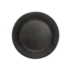 Lunsjtallerkener Svart
