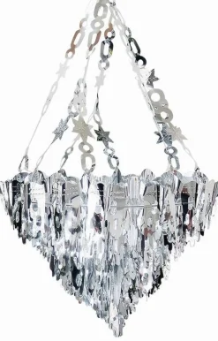 Lysekrone Diamant Sølv