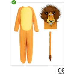 Madagaskar® Alex Barnekostyme