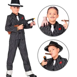 Mafia Boss Børnekostume