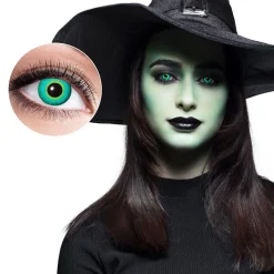 Magiske Halloweenlinser Grønn