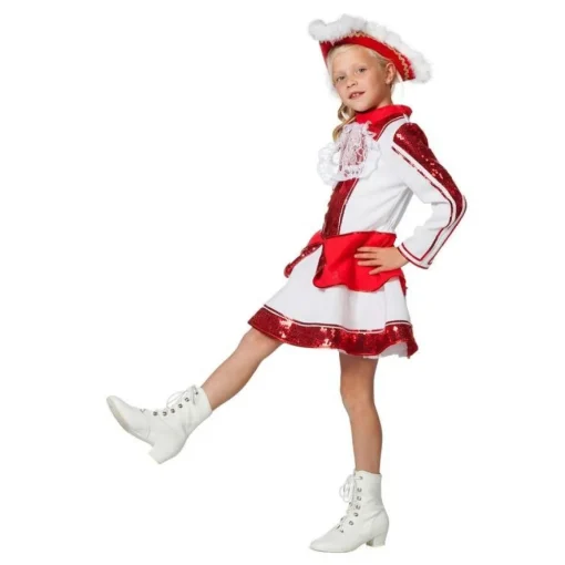 Majorette Kjole Barnekostyme