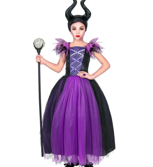 Maleficent Barnekostyme